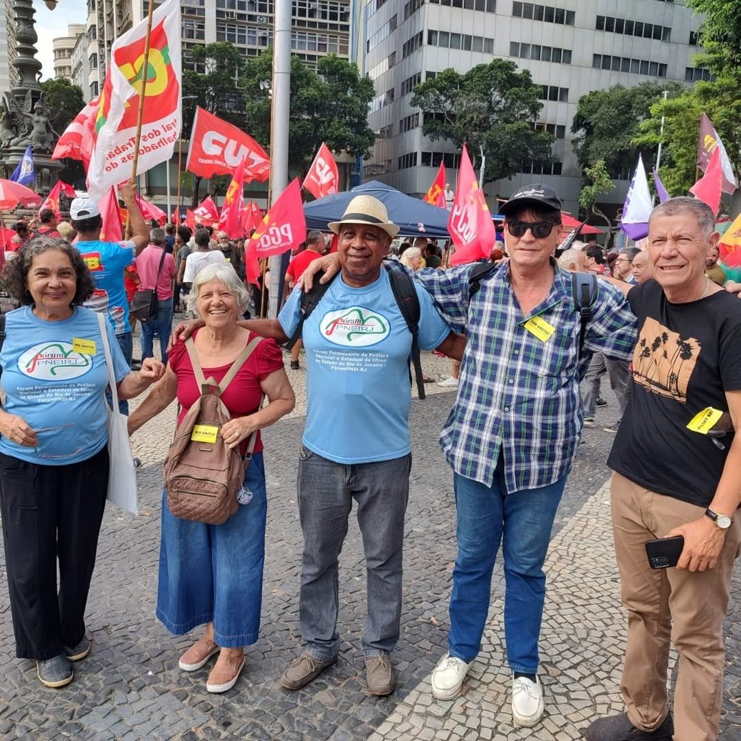 Ato na Carioca no dia 10 de dezembro de 2024