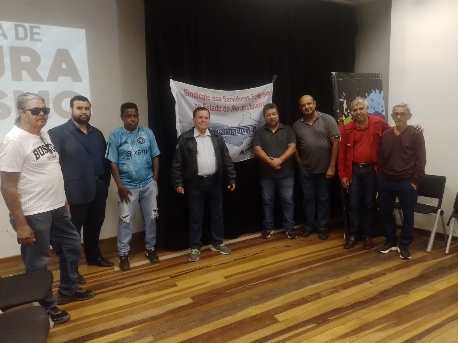 ✅ Diretores do SINDISERF/RJ se reúnem com servidores do Ministério da Saúde, de Tanguá para falar das pautas de reivindicações