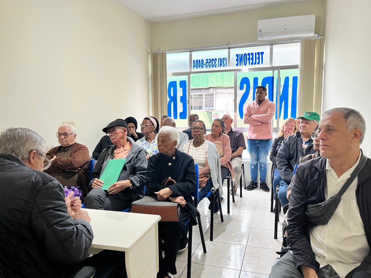 Direção do SINDISERF-RJ realiza atendimento a filiados na Delegacia Sindical de Resende/RJ